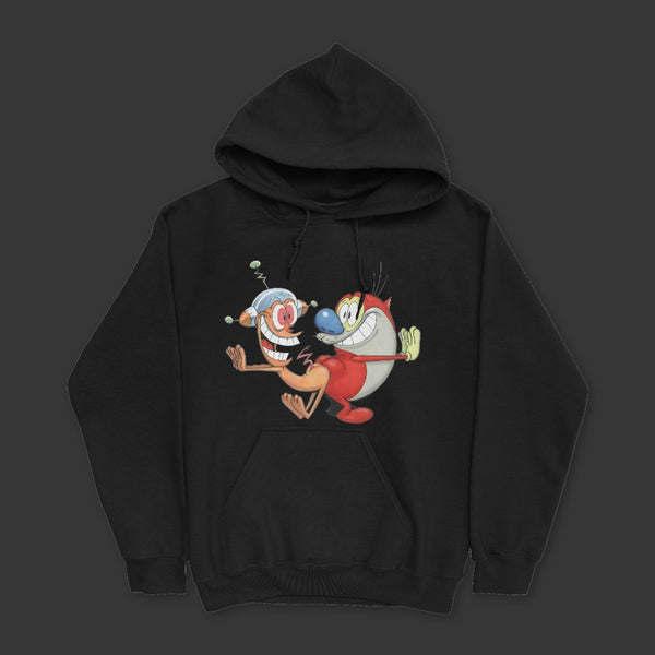 Bob Camp Art Ren and Stimpy Happy Happy Joy Joy Hoodie