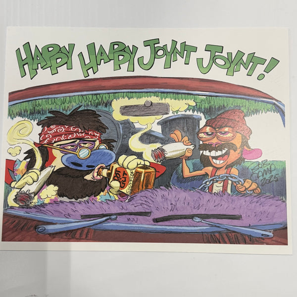 Bob Camp Art Ren & Stimpy “The Love Machine” 11x14 poster