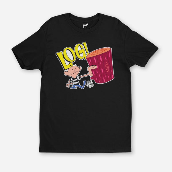 Bob Camp Art Ren and Stimpy Log TShirts