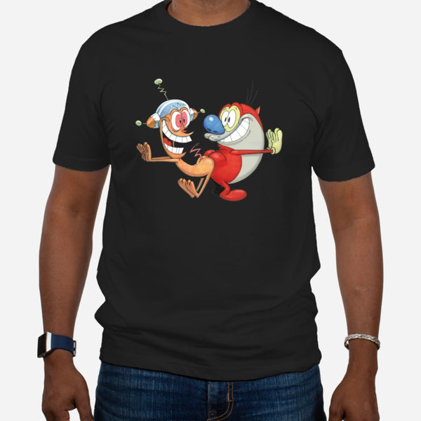 Bob Camp Art Ren and Stimpy Full Center Happy Happy Joy Joy TShirts