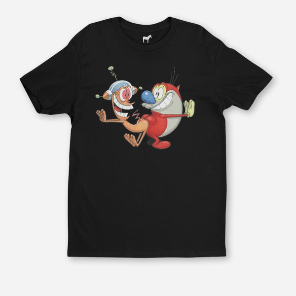 Bob Camp Art Ren and Stimpy Full Center Happy Happy Joy Joy TShirts
