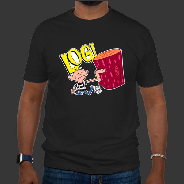 Bob Camp Art Ren and Stimpy Log TShirts