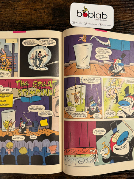 Issue #22 September 1994 Marvel Ren and Stimpy Show (1992) Comic Books Autographed by Bob Camp