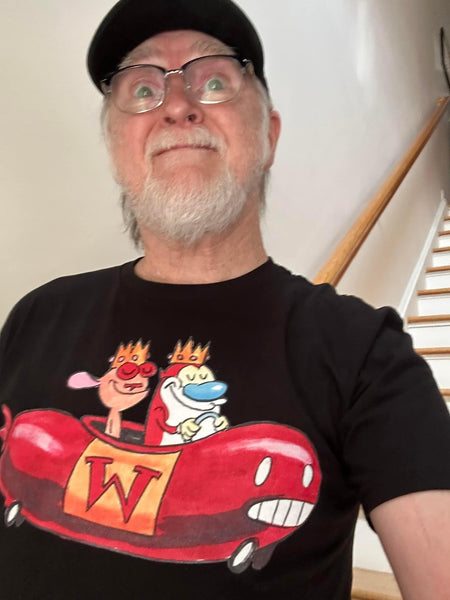 Bob Camp Art Ren and Stimpy Weiner Barons TShirts