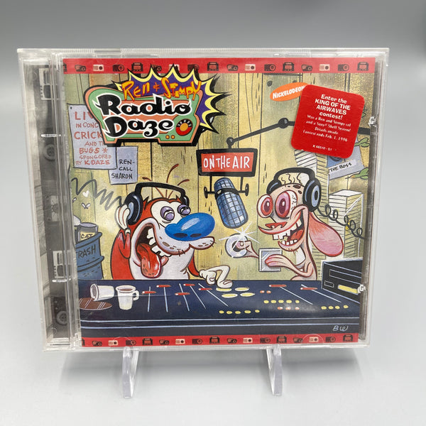 Marvel Absurd Comics Ren & Stimpy Radio Daze Comic Book, Cassette, CD, signed by Bob Camp
