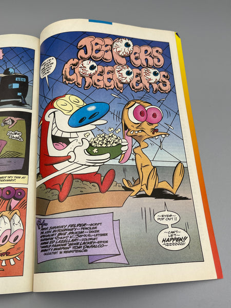 Issue #27 January 1995 Marvel Ren and Stimpy Show (1992) Comic Books Autographed by Bob Camp