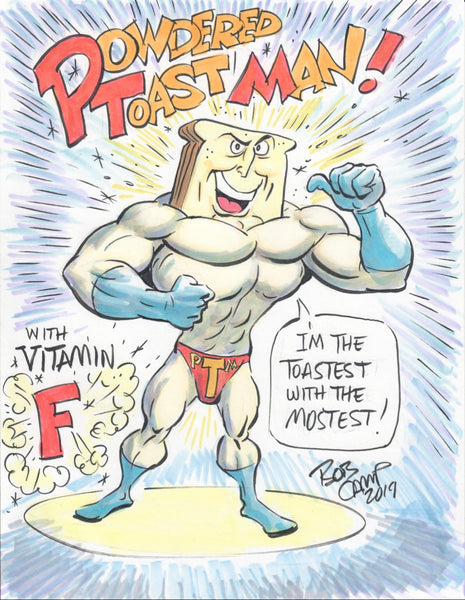 11x14 Ren & Stimpy Art Posters Autographed by Bob Camp
