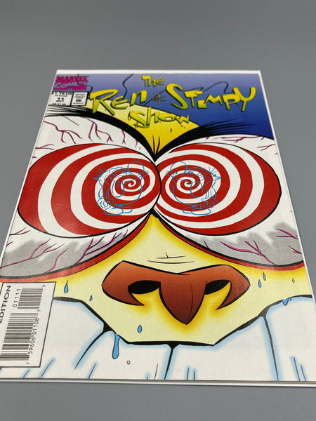 Issue #11 October 1993 Marvel Ren and Stimpy Show (1992) Comic Books Autographed by Bob Camp