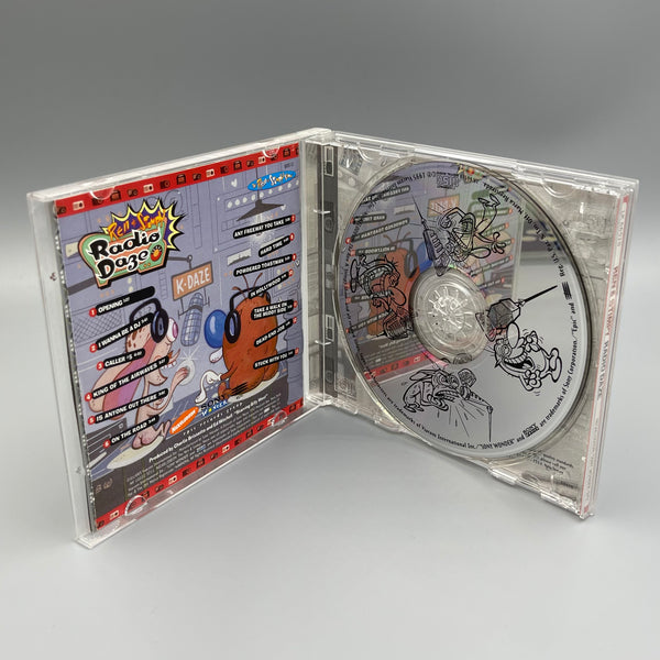 Marvel Absurd Comics Ren & Stimpy Radio Daze Comic Book, Cassette, CD, signed by Bob Camp
