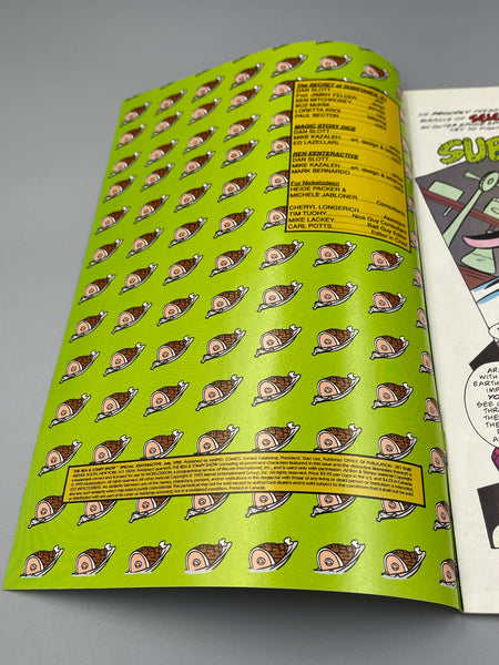 Marvel Nickelodeon Ren & Stimpy Show Eenteracteeve Special July 1995 Comic Book Signed by Bob Camp