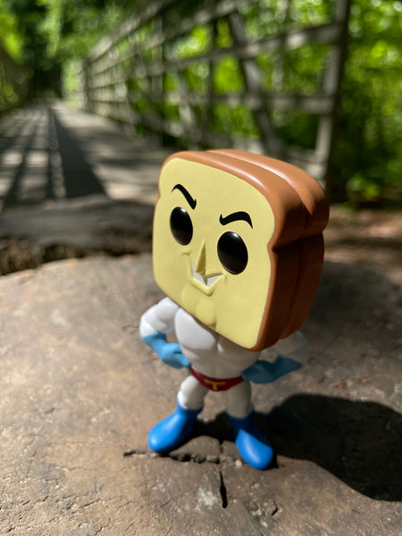 Funko Pop Powdered Toastman, signed & personalized by Bob Camp, Cocreator of The Ren & Stimpy Show