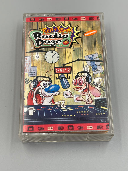 Marvel Absurd Comics Ren & Stimpy Radio Daze Comic Book, Cassette, CD, signed by Bob Camp
