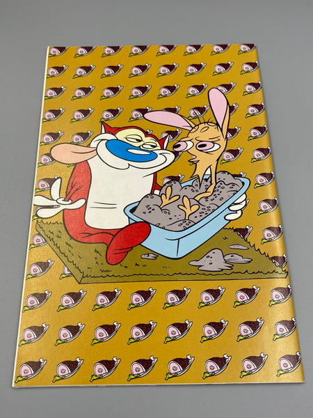Marvel Nickelodeon Ren & Stimpy Show Eenteracteeve Special July 1995 Comic Book Signed by Bob Camp